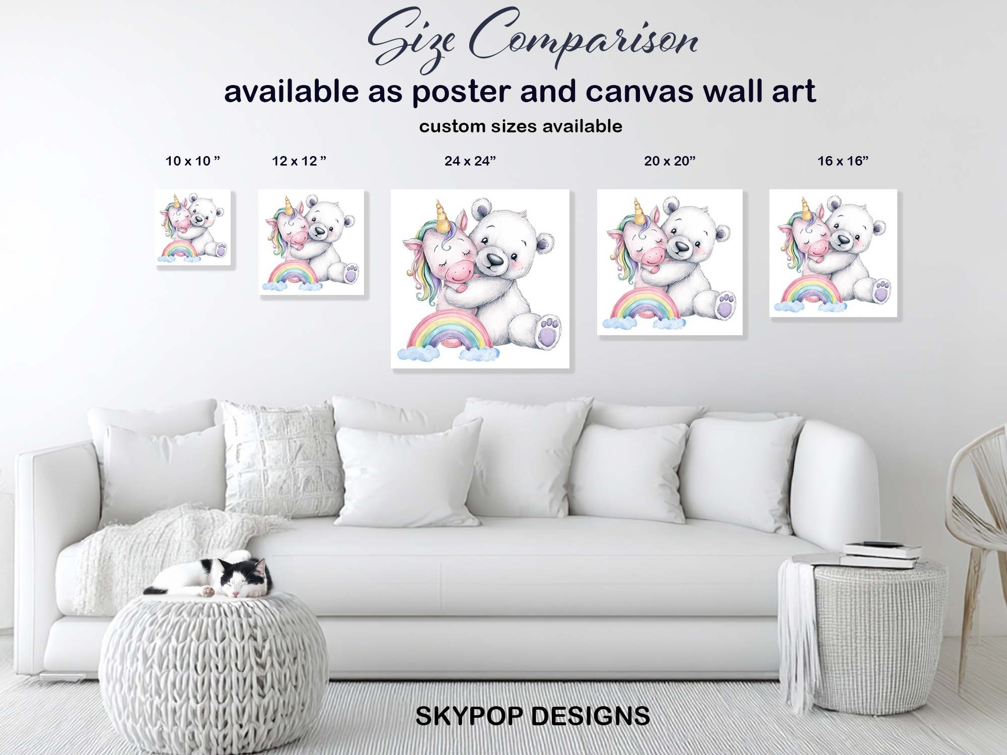 7.jpg Bear and Unicorn Art