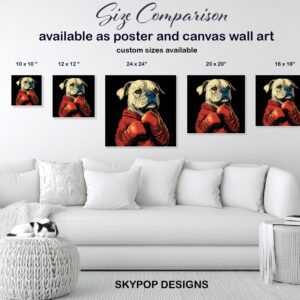Boxer Bulldog Art