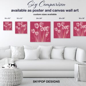 Ethereal Tulip Art