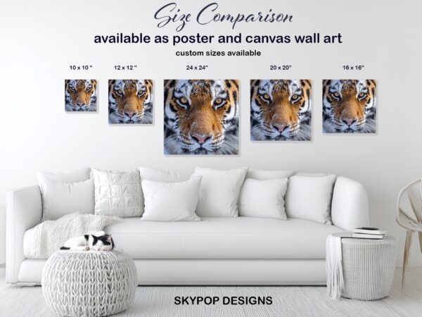 Tiger Eyes Art