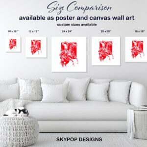 Cowboy Horse Riding Art