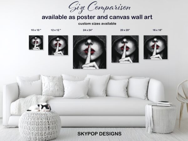 Secrets in Silence Art