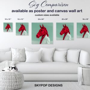 Red Horse Art