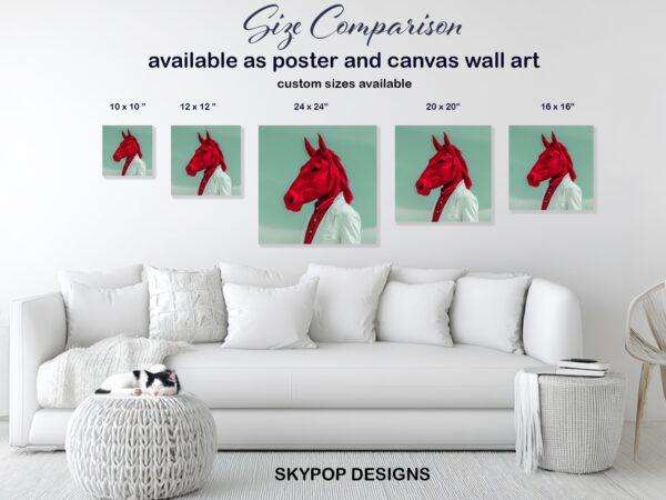 Red Horse Art