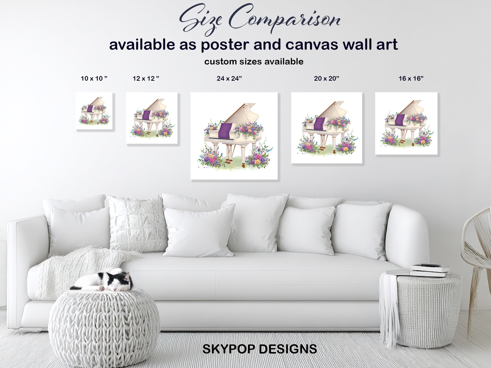7.jpg Floral Piano Art