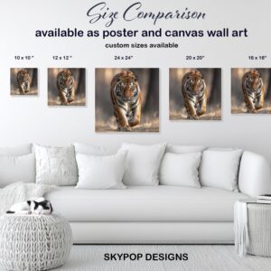 Tiger Portrait Art