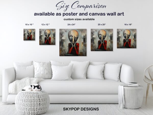 Abstract Thought Person Art