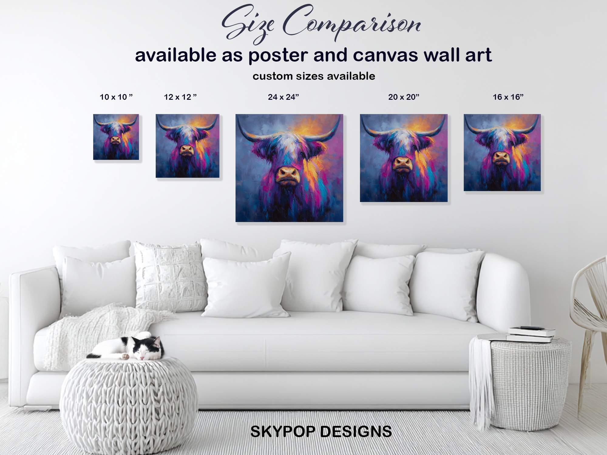 7.jpg Highland Cow Art