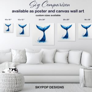 Whale Tail Art