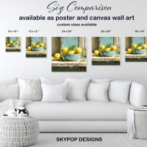Lemon Bowl Art