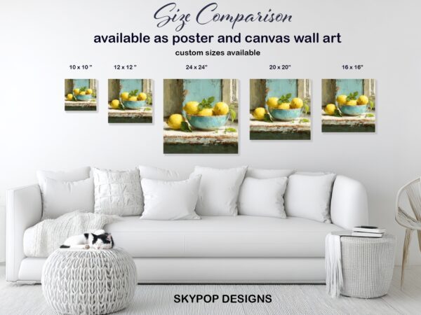 Lemon Bowl Art