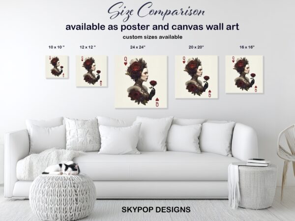 Queen of Hearts Art