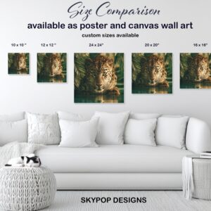 Leopard Jungle Art
