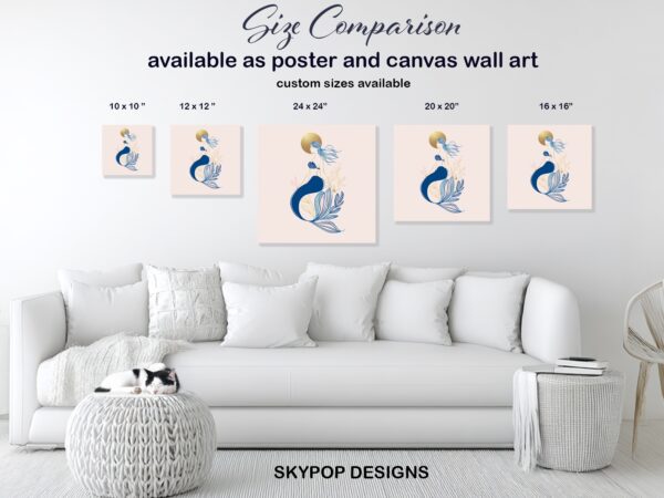 Mermaid Silhouette Art