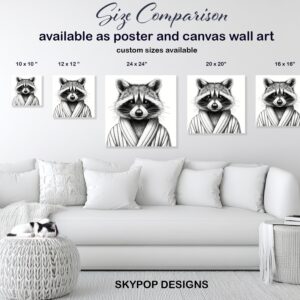 Raccoon Art