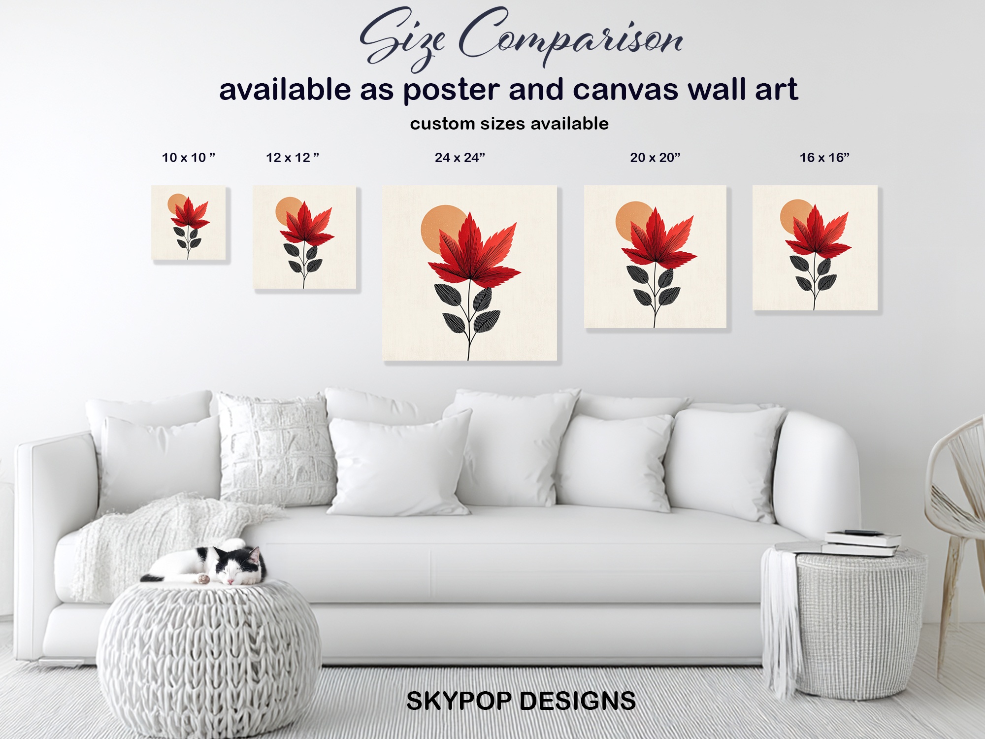 7.jpg Maple Leaf Sunset Art