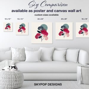 Geometric Floral Art