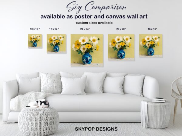 Sunshine Blooms Vase Art