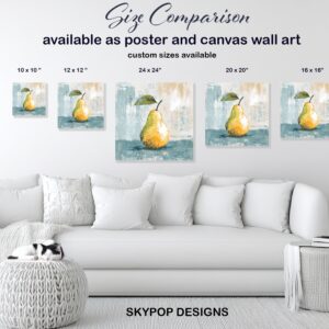Rustic Pear Art