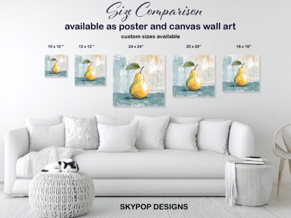 Rustic Pear Art