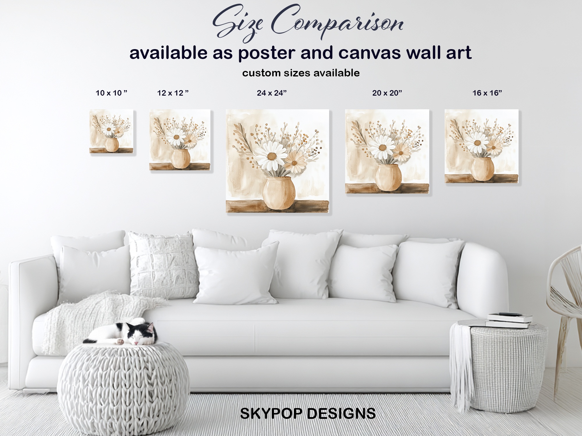 7.jpg Rustic Daisy Bouquet Art