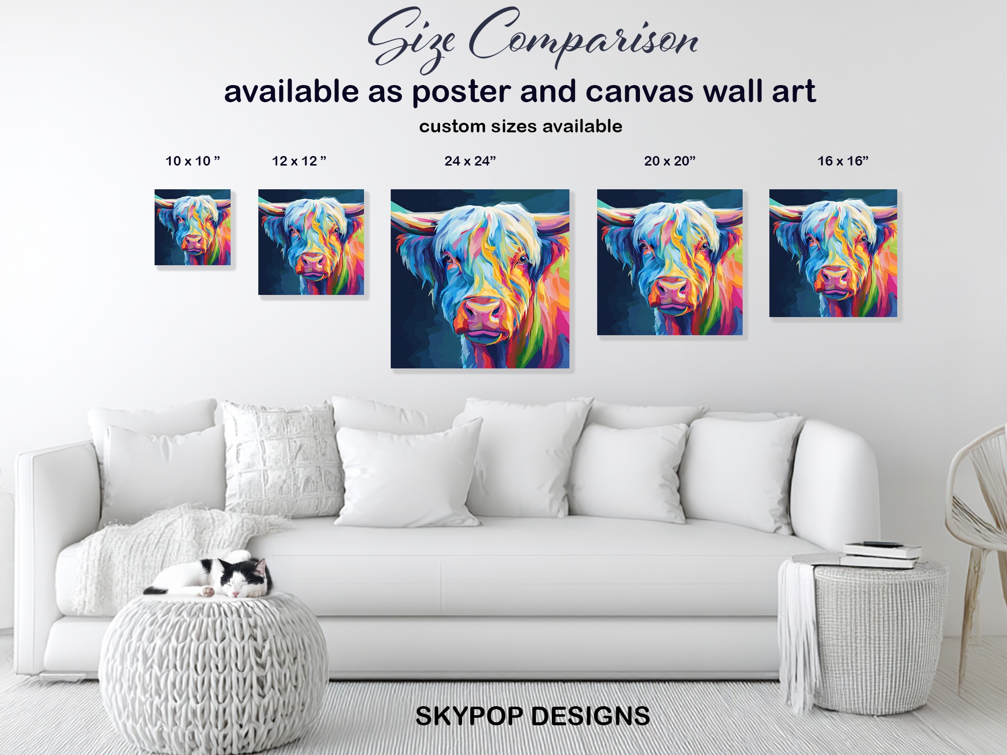 7.jpg Highland Cow Art