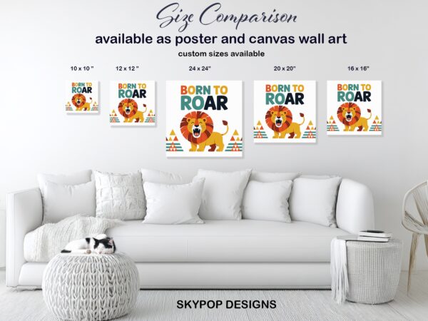 Lion Roar Art