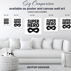 Superhero Mask Art