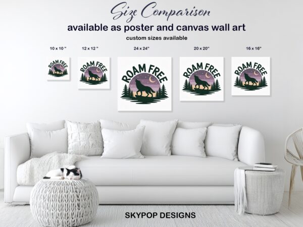 Howling Wolf Art