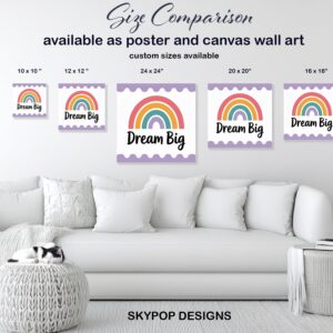 Rainbow Dream Big Art