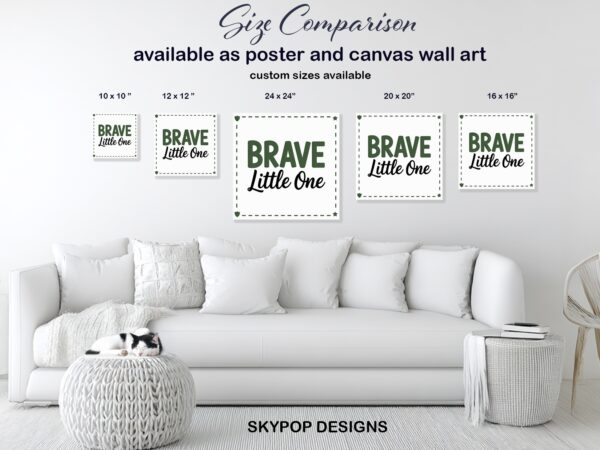 Brave Little One Art