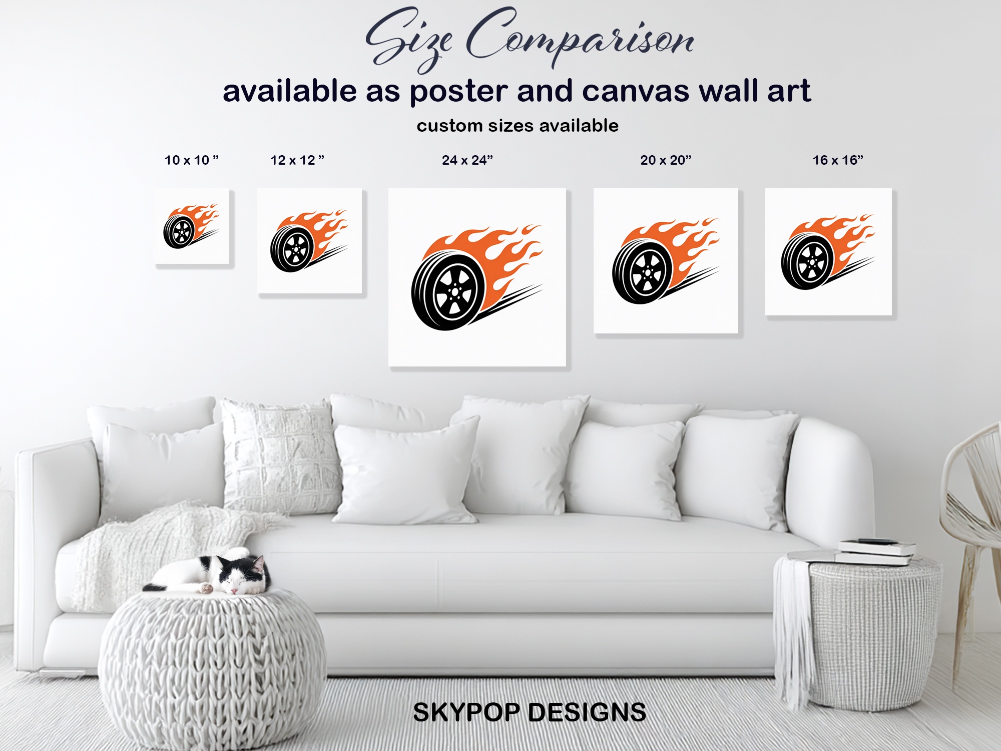 7.jpg Flaming Tire Art