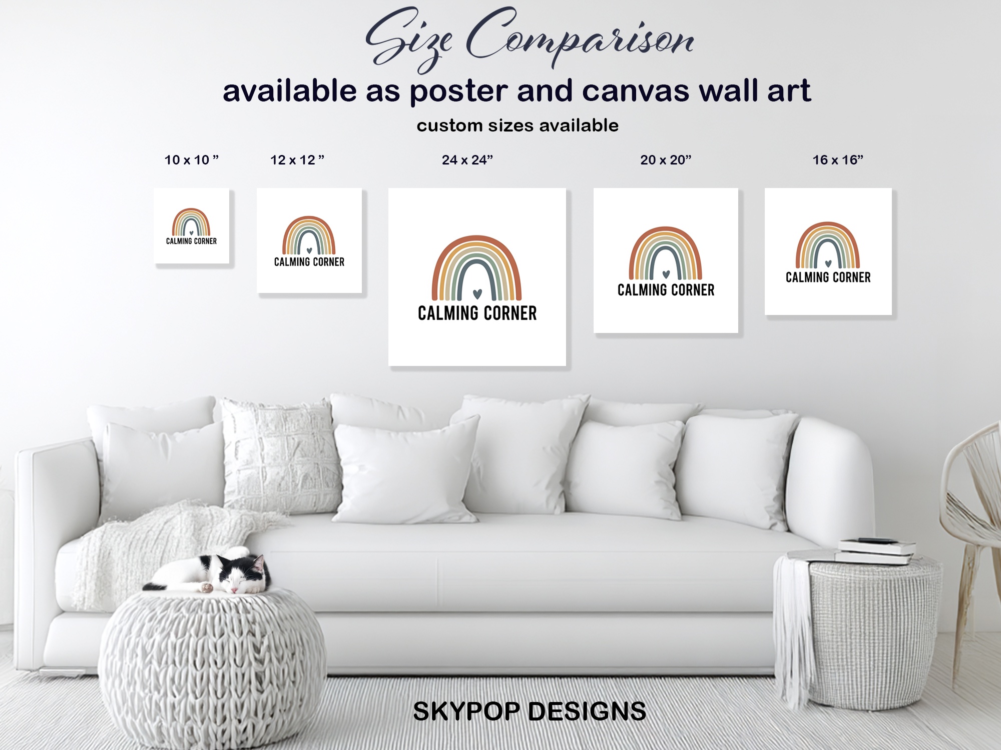 7.jpg Rainbow Calming Corner Art