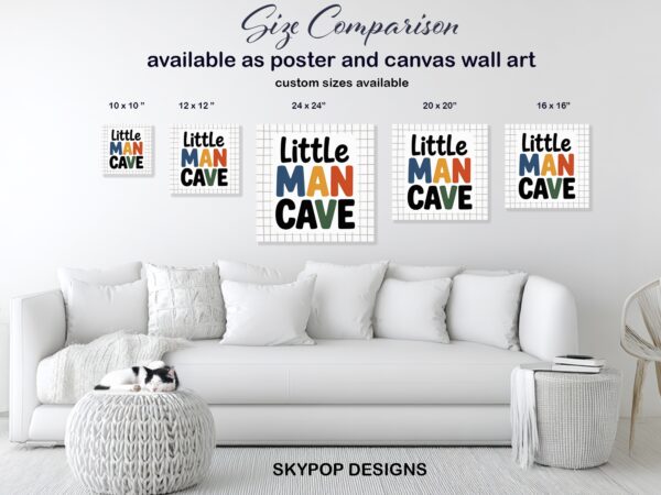 Little Man Cave Art