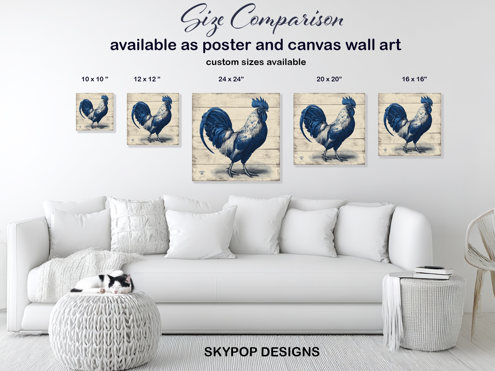 7.jpg Rooster Art