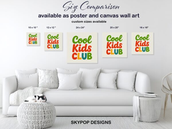 Cool Kids Club Art
