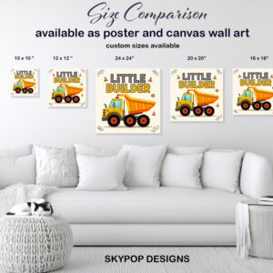 Little Builder Truck Art