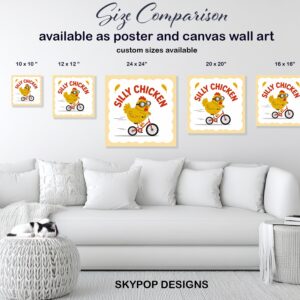 Cycling Chicken Art
