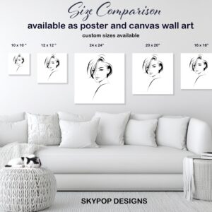 Elegant Silhouette Art