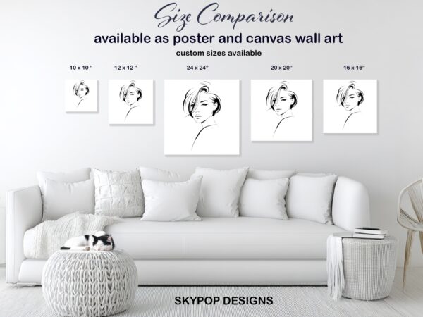 Elegant Silhouette Art