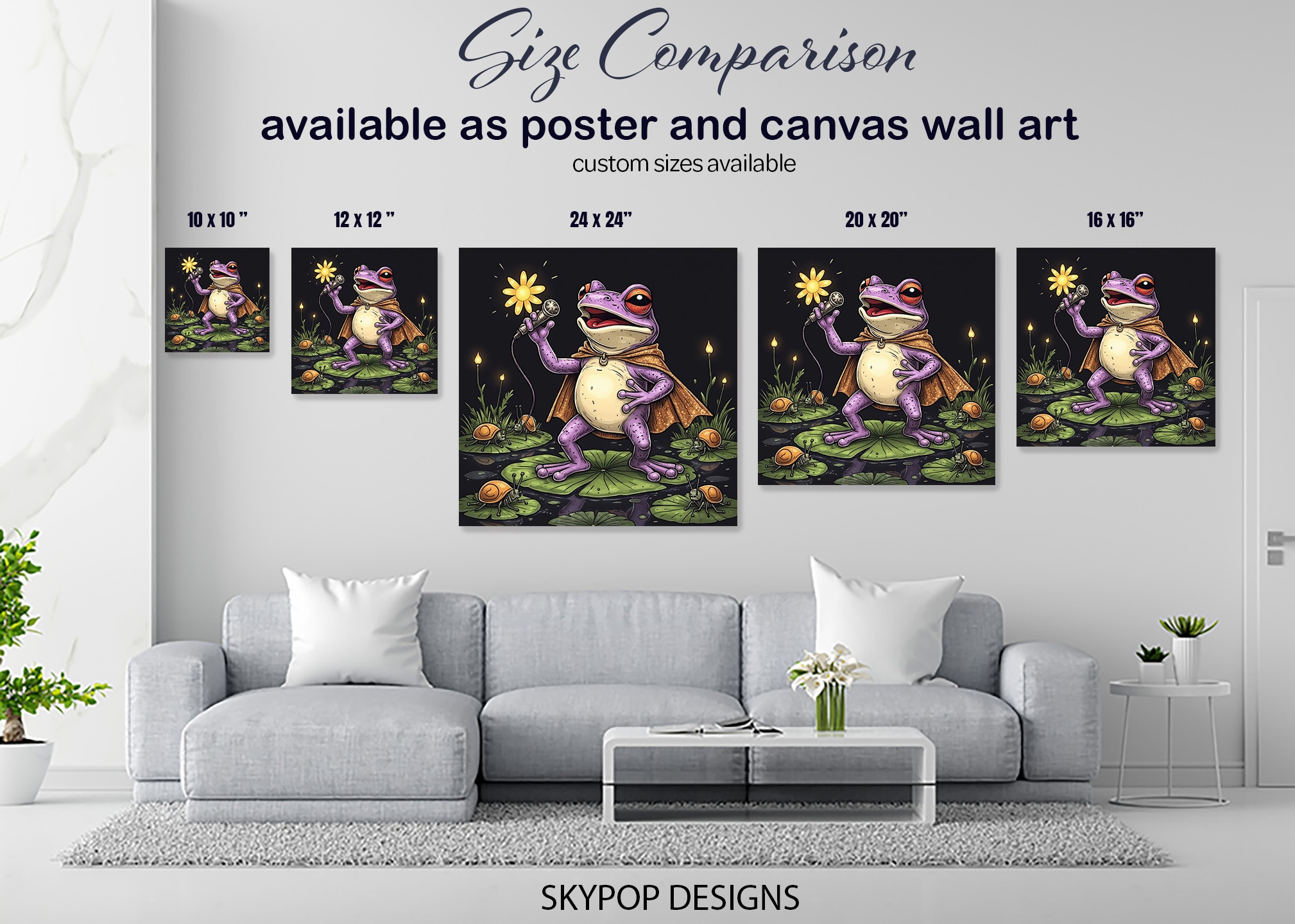 7.jpg Singing Frog Art