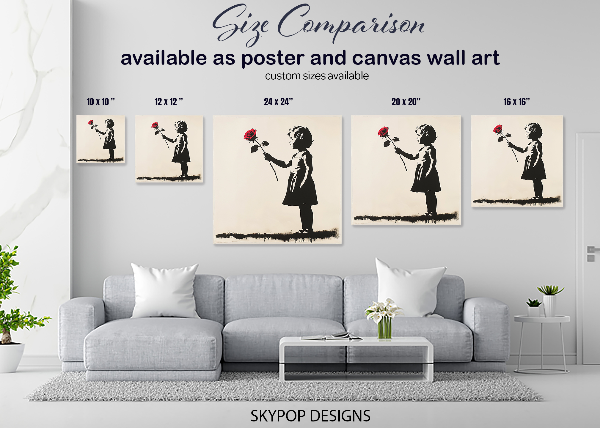 7.jpg Girl with Red Rose Art