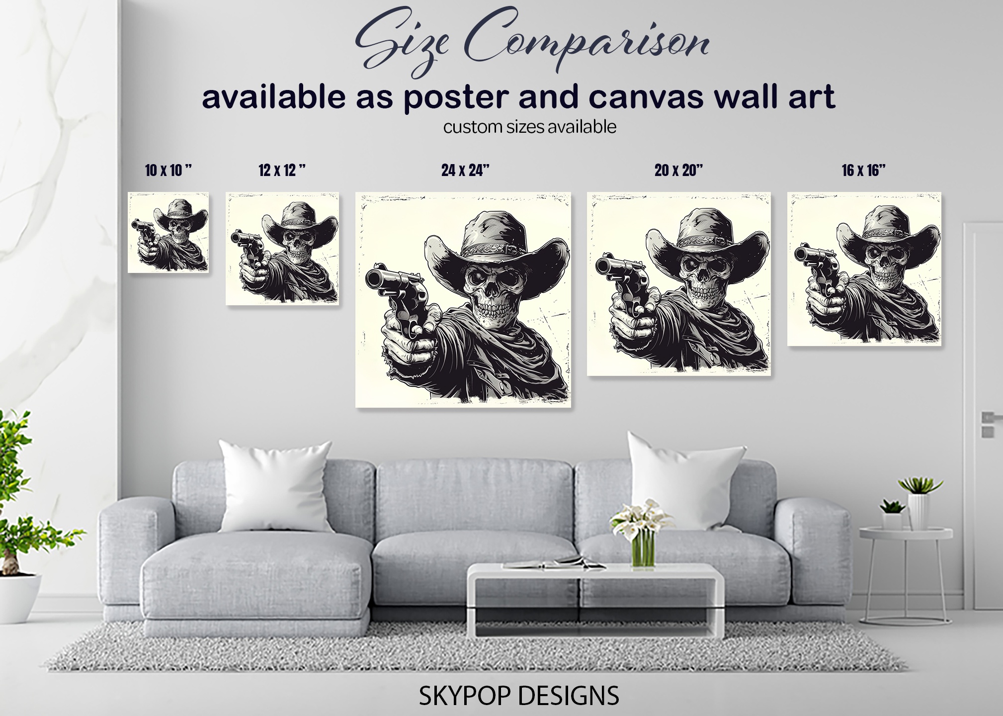 7.jpg Cowboy Skull Art