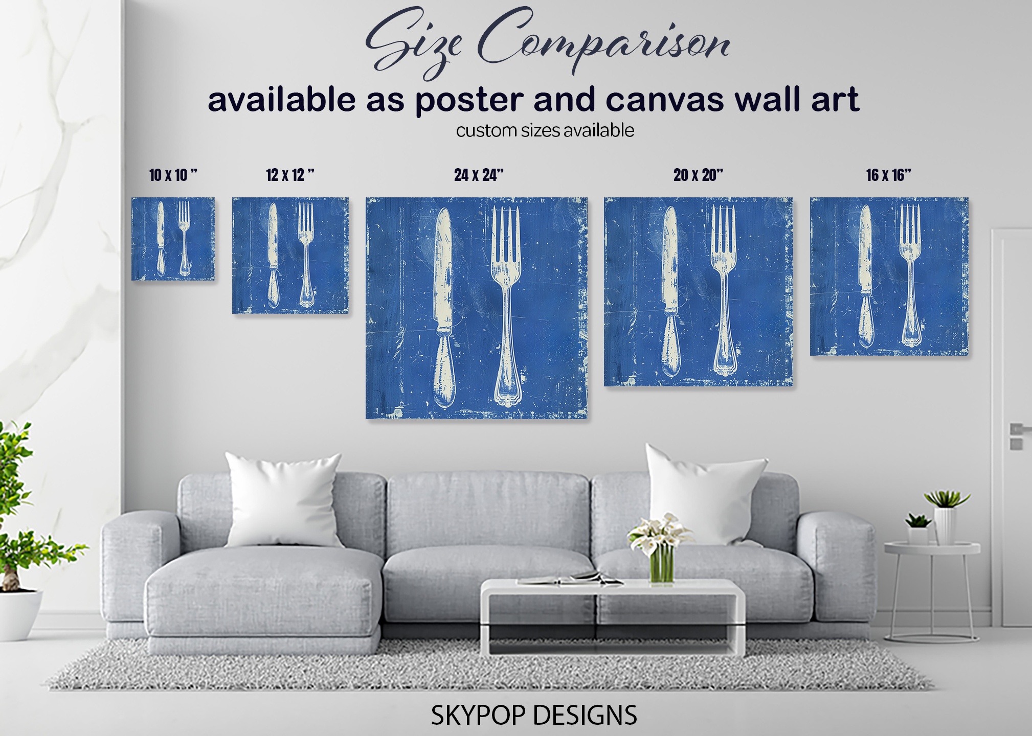 7.jpg Vintage Knife and Fork Art