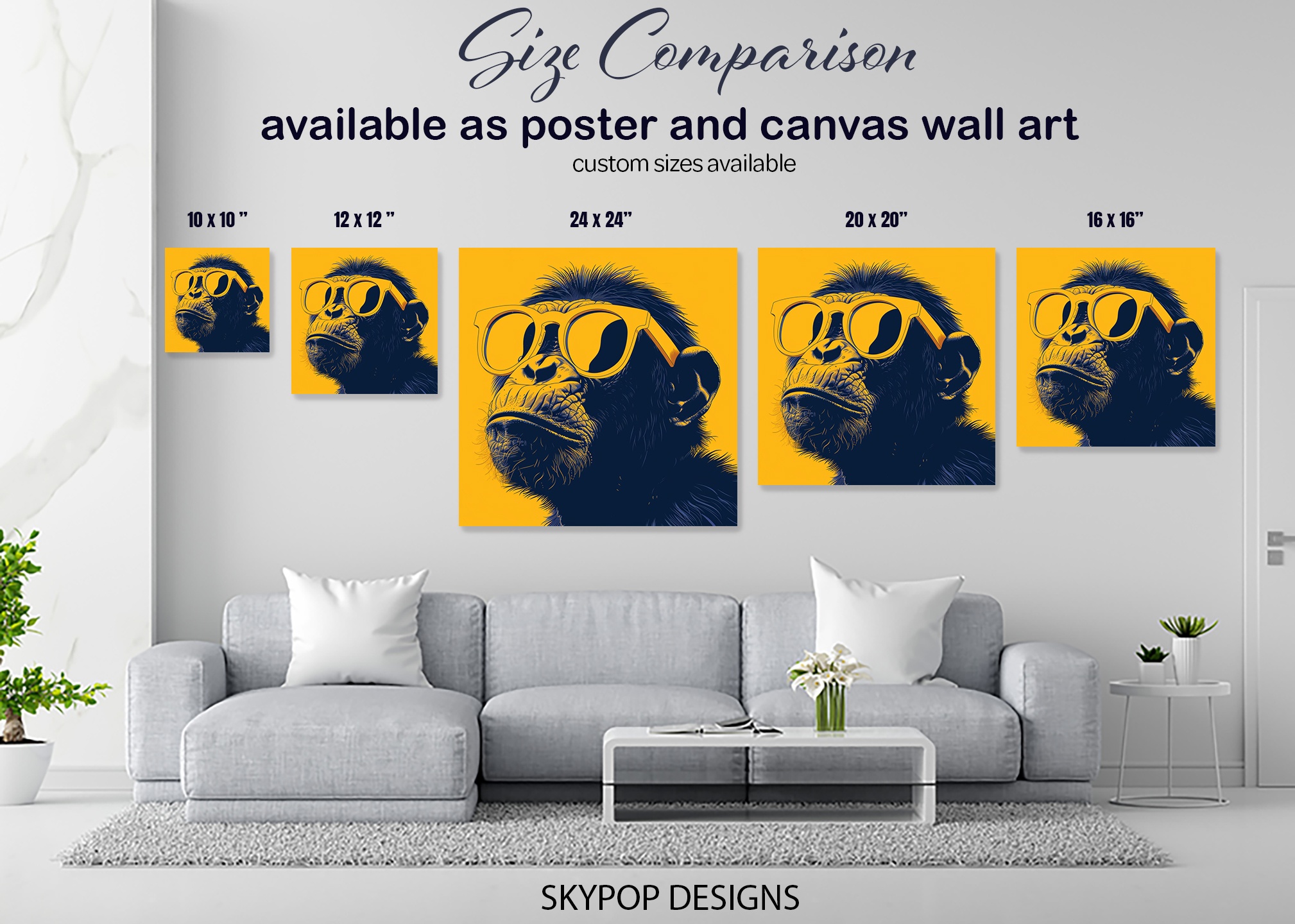 7.jpg Chimpanzee Art