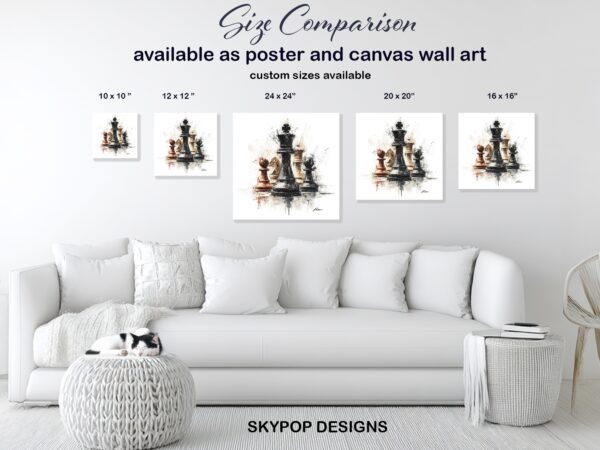 Chess Pieces Art