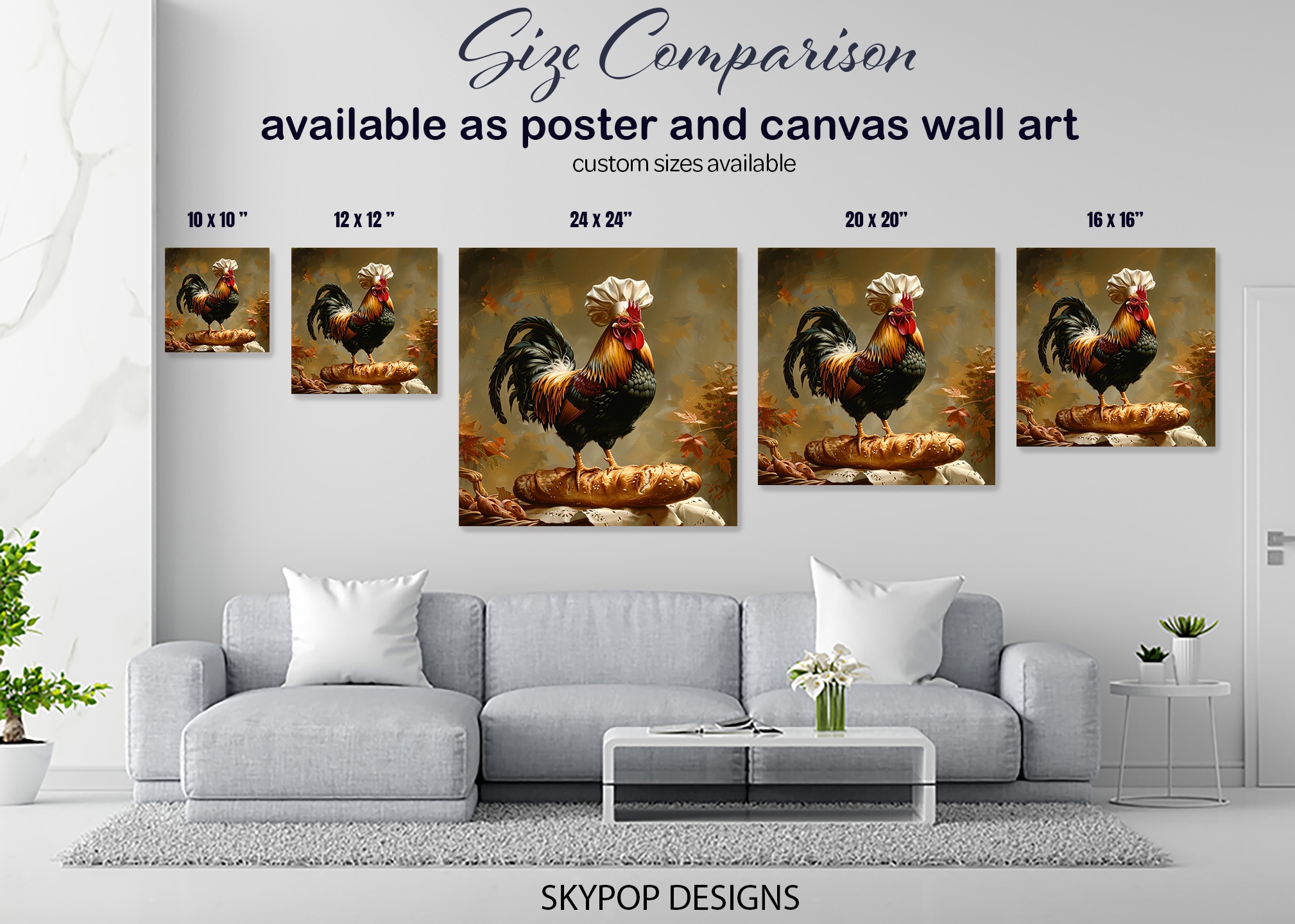 7.jpg Rooster Art