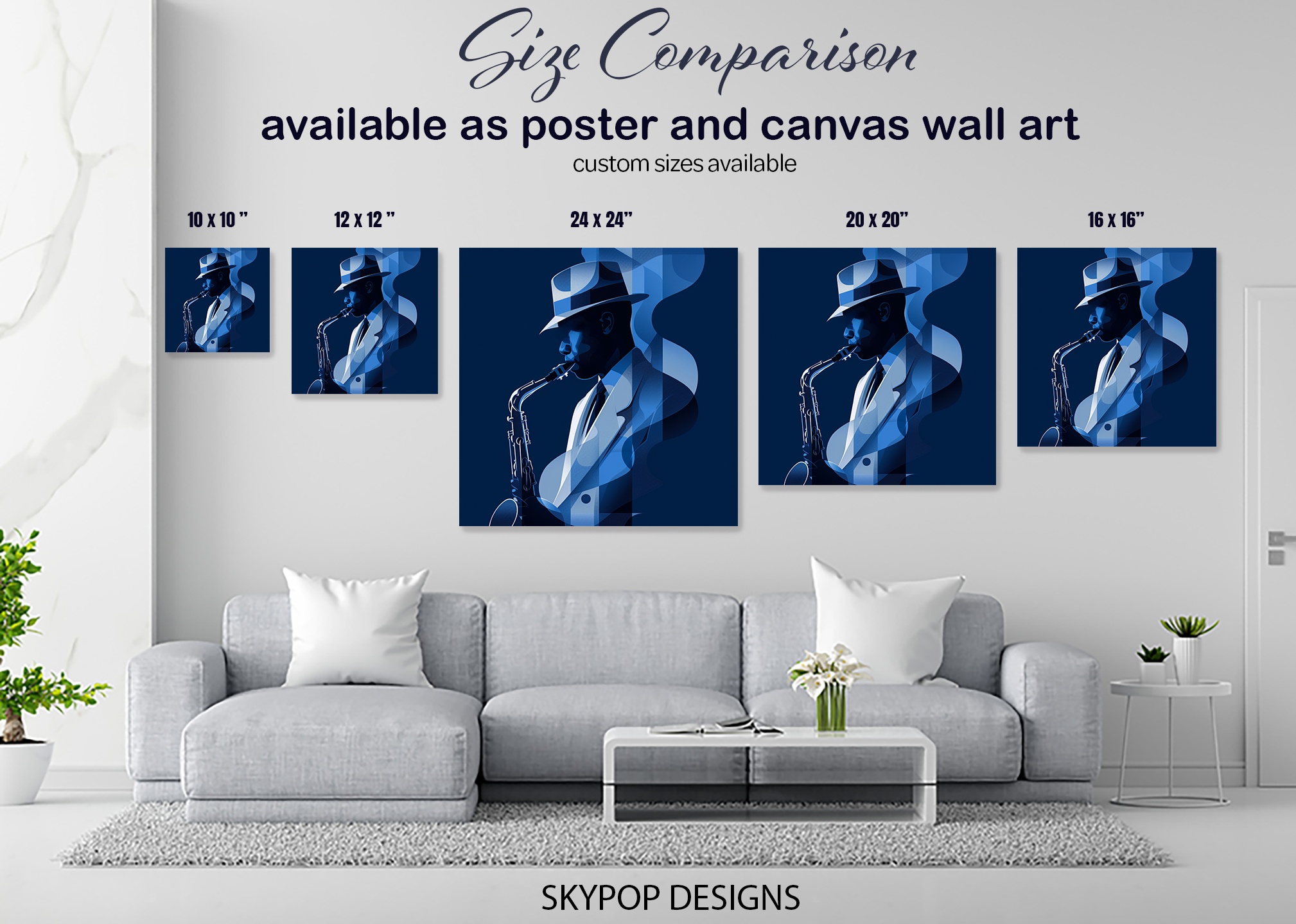7.jpg Jazz Saxophonist Art