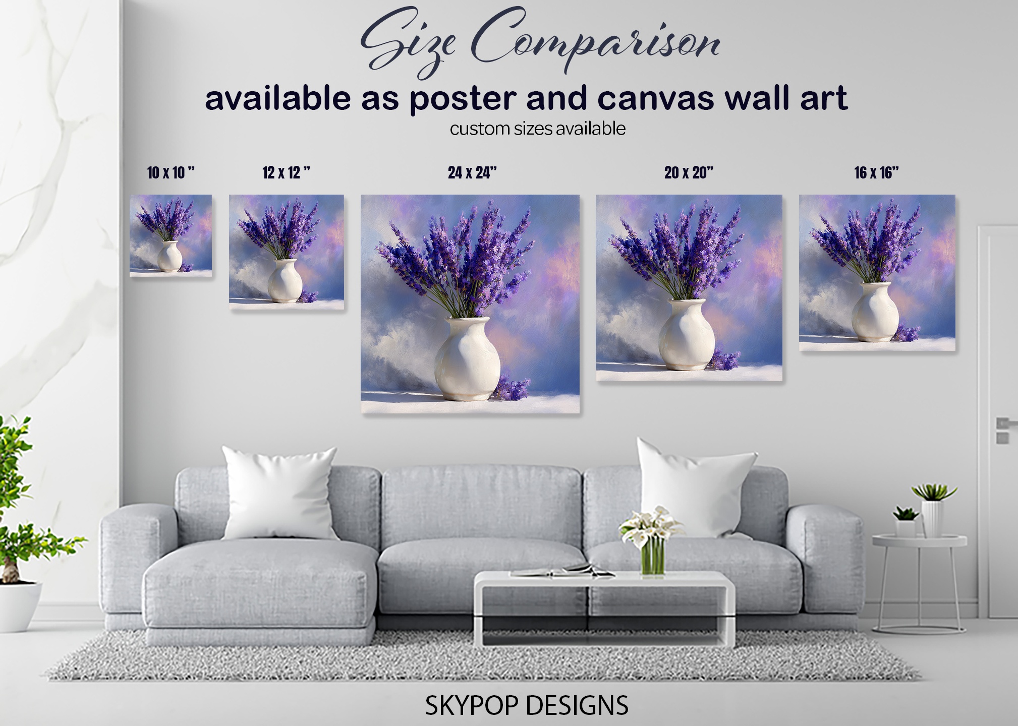 7.jpg Lavender Vase Art