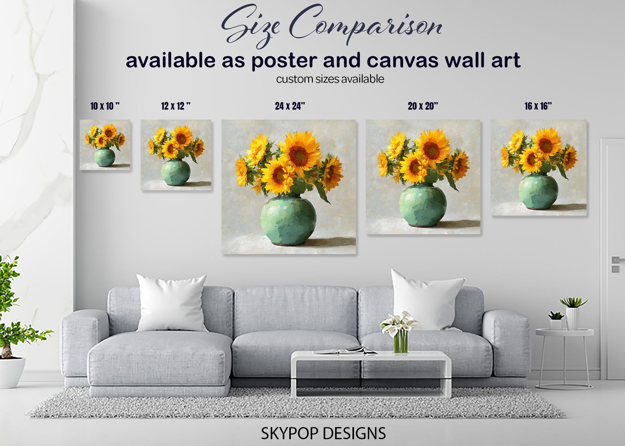 7.jpg Sunflower Vase Art